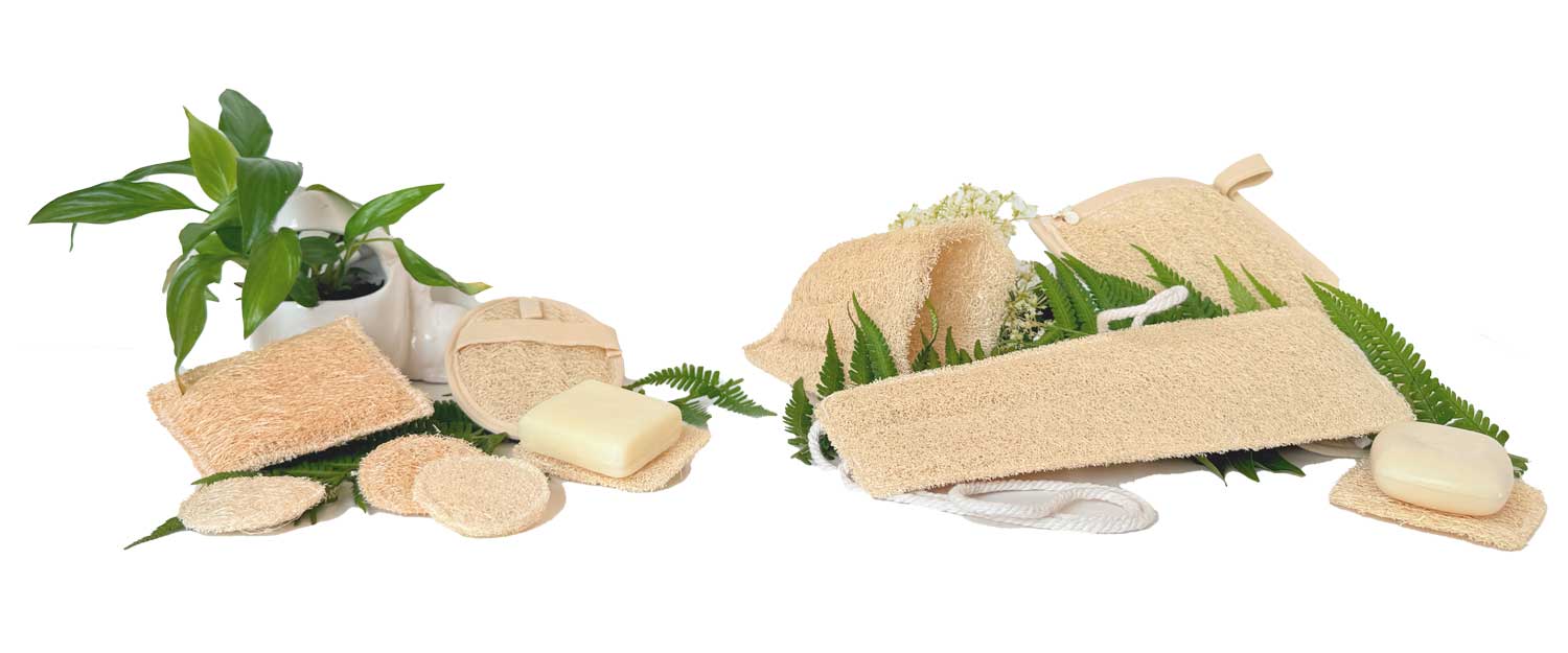 Loofah Care Sets – Naturally Clean, All-in-One
