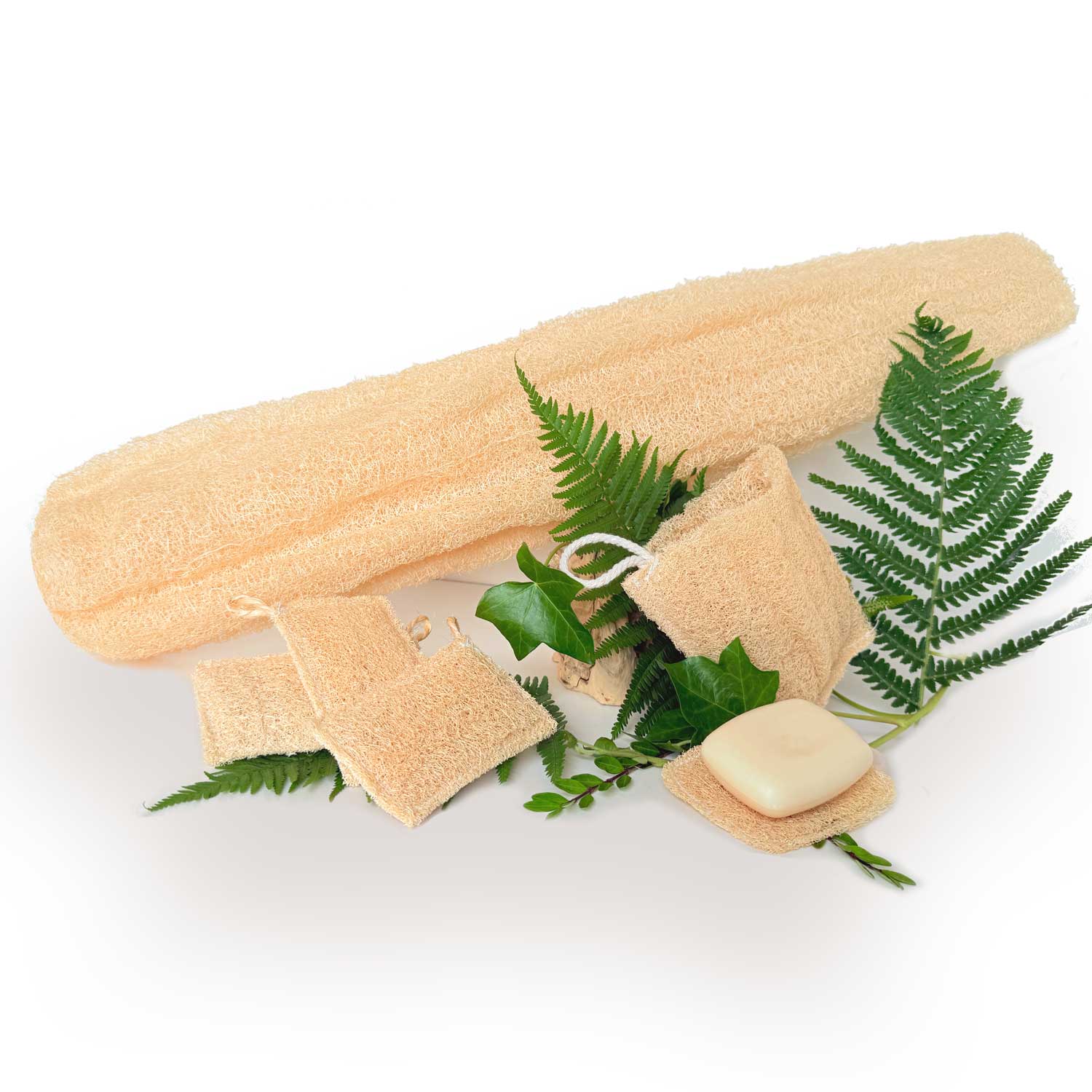 Naturally Clean – Loofah Cleaning Set for Kitchen & Home | Plastic-Free ...